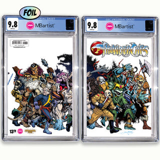 COMIC BOOK, PREORDER | THUNDERCATS #4: EXCLUSIVE VARIANT by John Hebert | CGC 9.8 BLUE LABEL