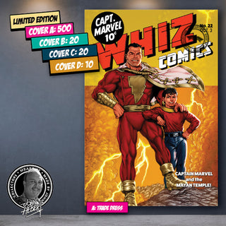 COMIC BOOK | WHIZ COMICS #22: GOLDEN AGE TRIBUTE by John Hebert
