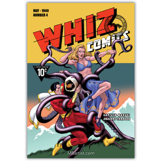COMIC BOOK | WHIZ COMICS #4: GOLDEN AGE TRIBUTE by Bob McLeod