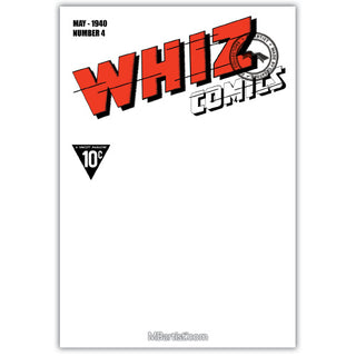 COMIC BOOK | WHIZ COMICS #4: GOLDEN AGE TRIBUTE by Bob McLeod