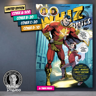 COMIC BOOK | WHIZ COMICS #53: GOLDEN AGE TRIBUTE by Francine Delgado