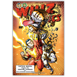 COMIC BOOK | WHIZ COMICS #86: GOLDEN AGE TRIBUTE by Jaime Coker