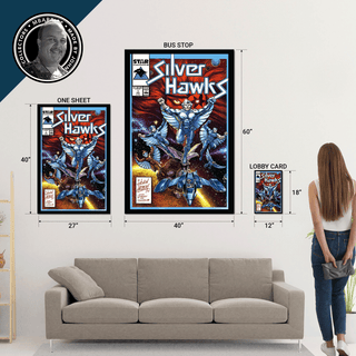 CANVAS | SILVERHAWKS #1: COVER RECREATION by John Hebert