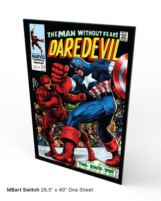 CANVAS | DAREDEVIL #43: COVER RECREATION by John Hebert