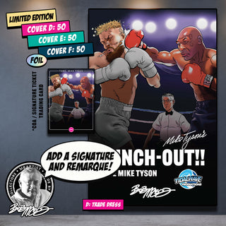 FAME: MIKE TYSON'S PUNCH OUT!! EXCLUSIVE VARIANT by Bob McLeod | VS JAKE PAUL
