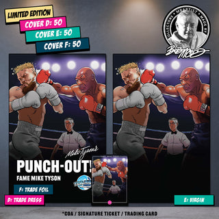 FAME: MIKE TYSON'S PUNCH OUT!! EXCLUSIVE VARIANT by Bob McLeod | VS JAKE PAUL
