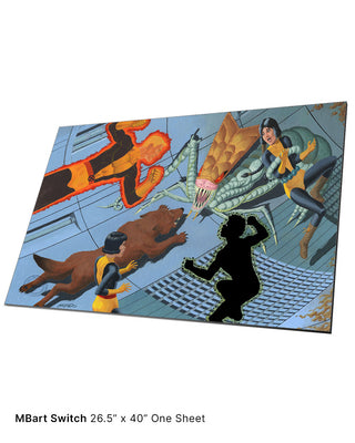 THE NEW MUTANTS: BROOD QUEEN ATTACK by Bob McLeod