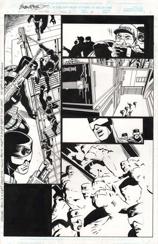ORIGINAL ART | IRON MAN BOOKSHELF #2, PG.10 by Bob McLeod
