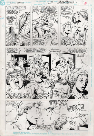 ORIGINAL ART | ACTION COMICS #670, PG.07 by Bob McLeod