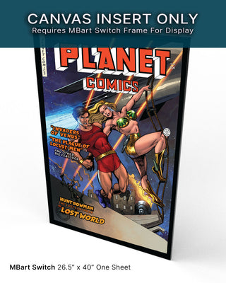 PLANET COMICS #66: GOLDEN AGE TRIBUTE by Joe Rubinstein