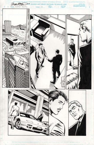 ORIGINAL ART | IRON MAN BOOKSHELF #2, PG.14 by Bob McLeod