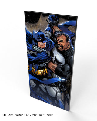 CANVAS | BATMAN VS PUNISHER: UNLEASHED by John Hebert