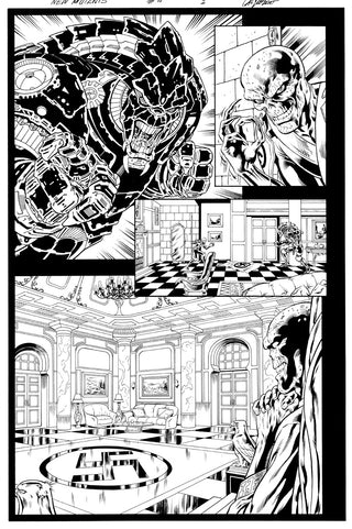 ORIGINAL ART | THE NEW MUTANTS FOREVER #4, PG.01 by Bob McLeod