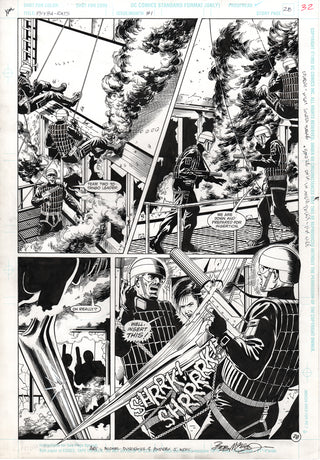 ORIGINAL ART | PSYBA RATS #1 PG.28 by Bob McLeod