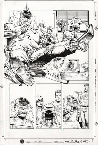 ORIGINAL ART | MR. HERO #2 PG.18 by Bob McLeod