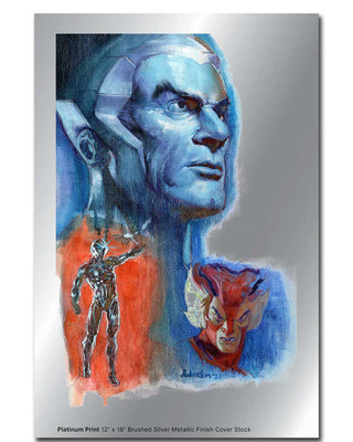 PRINT | QUICKSILVER & TYGRA: VOICES OF PETER NEWMAN by Joe Rubinstein