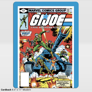 G.I.JOE #1: A REAL AMERICAN HERO, TOY DISPLAY by Bob McLeod