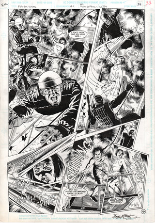 ORIGINAL ART | PSYBA RATS #1 PG.29 by Bob McLeod