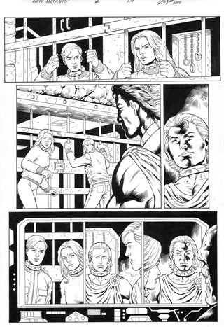 ORIGINAL ART | THE NEW MUTANTS FOREVER #2, PG.14 by Bob McLeod