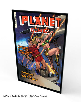 PLANET COMICS #66: GOLDEN AGE TRIBUTE by Joe Rubinstein