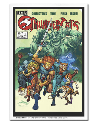 PRINT | THUNDERCATS #1: COVER RECREATION by John Hebert