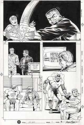 ORIGINAL ART | MR. HERO #2 PG.17 by Bob McLeod