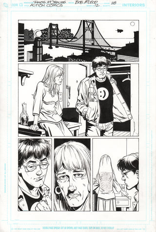 ORIGINAL ART | ACTION COMICS #12, PG.28 by Bob McLeod