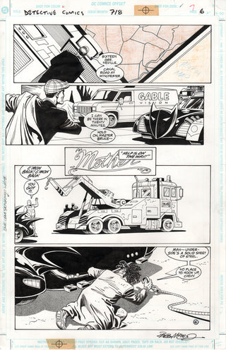 ORIGINAL ART | DETECTIVE COMICS #718, PG.06 by Bob McLeod