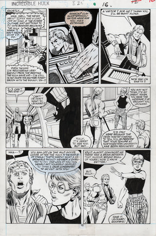 ORIGINAL ART | HULK #325, PG.12 by Bob McLeod