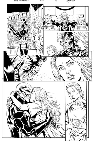 ORIGINAL ART | THE NEW MUTANTS FOREVER #3, PG.15 by Bob McLeod