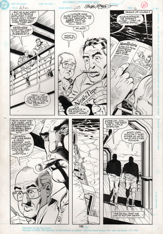 ORIGINAL ART | ACTION COMICS #668, PG.16 by Bob McLeod