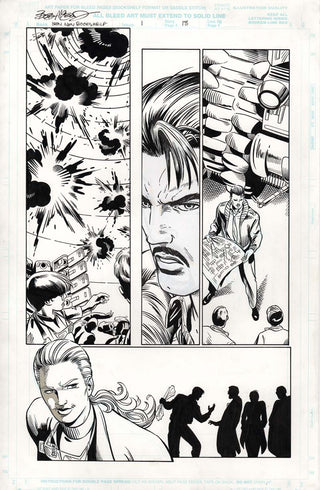 ORIGINAL ART | IRON MAN BOOKSHELF #1, PG.18 by Bob McLeod