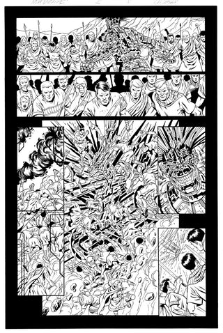 ORIGINAL ART | THE NEW MUTANTS FOREVER #5, PG.8 by Bob McLeod