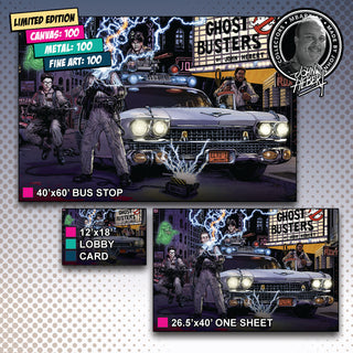 CANVAS | GHOSTBUSTERS: ECTO-1 by John Hebert