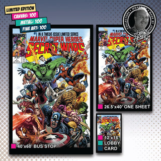 CANVAS | SECRET WARS #1: THE WAR BEGINS by John Hebert