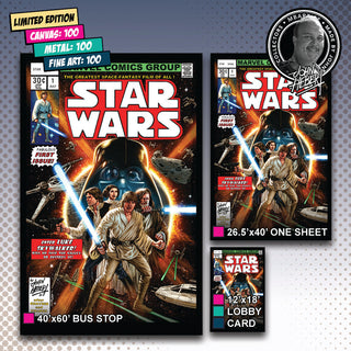 CANVAS | STAR WARS #1: COVER RECREATION by John Hebert