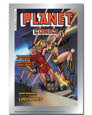 PLANET COMICS #66: GOLDEN AGE TRIBUTE by Joe Rubinstein