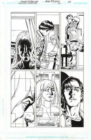 ORIGINAL ART | ACTION COMICS #12, PG.29 by Bob McLeod
