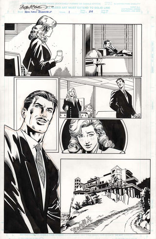 ORIGINAL ART | IRON MAN BOOKSHELF #1, PG.29 by Bob McLeod