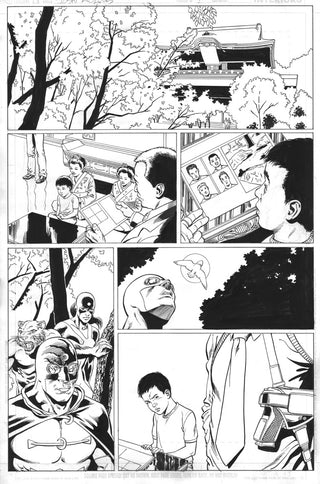 ORIGINAL ART | JSA 80 PAGE GIANT 2011 #1 PG.18 by Bob McLeod
