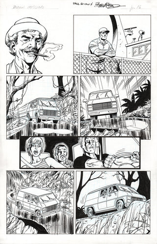 ORIGINAL ART | FANTOMEN #9, PG.16 by Bob McLeod