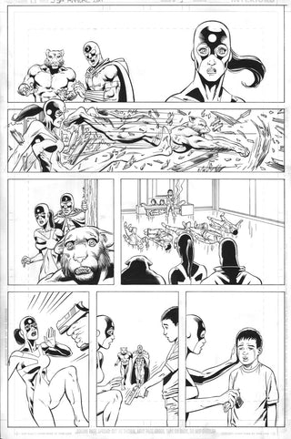 ORIGINAL ART | JSA 80 PAGE GIANT 2011 #1 PG.20 by Bob McLeod