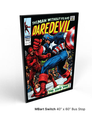 CANVAS | DAREDEVIL #43: COVER RECREATION by John Hebert