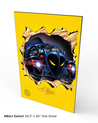 CANVAS | BATMAN: ENTER THE BATMOBILE by John Hebert
