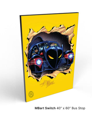 CANVAS | BATMAN: ENTER THE BATMOBILE by John Hebert