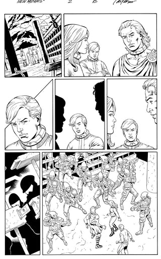 ORIGINAL ART | THE NEW MUTANTS FOREVER #2, PG.15 by Bob McLeod