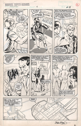 ORIGINAL ART | MARVEL SUPER HEROES 14 IRON MAN #10 PG.15 by Bob McLeod