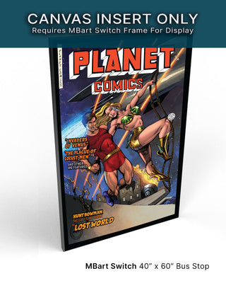 PLANET COMICS #66: GOLDEN AGE TRIBUTE by Joe Rubinstein