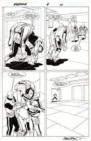 ORIGINAL ART | FREEMIND #4, PG.21 by Bob McLeod