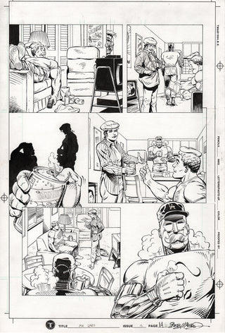 ORIGINAL ART | MR. HERO #2 PG.14 by Bob McLeod